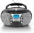 Karcher RR 5025-B tragbares CD-Radio (CD-Player, UKW-Radio, Batterie-/Netzbetrieb, AUX-In) schwarz