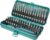 wolfcraft Sicherheits-Schraubendreher-Set 31-teilig – 1386000 – Metallkoffer mit 30 massiven Bits 25 & 50 mm – inklusive Handschraubendreher und verschiedenen Bitgrößen