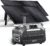 IEE 3200 W Solargenerator P3200 mit 2 x 400 W Solarpanel, 2048 Wh tragbares Kraftwerk, LiFePO4-Akku, 0–80 % in 45 Minuten Ladezeit, APP, 16 Anschlüsse, tragbares Kraftwerk für Camping/Wohnmobile/Notstrom