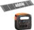 Tragbares Kraftwerk mit 400 W Solarpanel, Solargenerator 1800 W (3600 W Spitzenleistung), 1102,5 Wh LiMnFePO4-Akku, PD 100 W, USB-C/AC/DC, Solarladung, für Camping, Notstrom, Outdoor