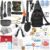 Survival Kit 35 in 1, Professionelles Notfallset mit Campingzubehör, Premium Set Messer Outdoor-Ausrüstung, Survival-Ausrüstung für Camping, Bushcraft, Jagd, Abenteuer, Väter, Männer