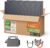 Solarway® 880W Balkonkraftwerk 800W Komplettsteckdose – Neuester 800 Watt Wechselrichter – Solaranlage Komplettset – 440W bifaziale Solarmodule & Envertech & Zubehör