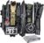 Survival-Kit, Notfall-Überlebensausrüstung mit Camping-Zubehör, Survival-Outdoor-Ausrüstung mit Fackel-Feuerstein für Camping, Abenteuer, Wandern, personalisierte Geschenke für Vater, Männer, Papa