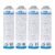 Universal-Druckgasdose CFH AT 2000 – 4 Stück, Druckgasdose mit Schraubgewinde nach DIN EN 417, Propan-/Butan-Gasgemisch (30 %/70 %), 4 x Inhalt 330 g, für Gasgeräte mit Schraubanschluss nach DIN 521