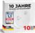 Rauchmelder 10er Set mit 10 Jahren Garantie BSI zertifiziert nach DIN EN14604 inkl. 9V Batterie Rauchmelder Feuermelder