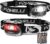Foxelli LED-Stirnlampe – für Erwachsene und Kinder, Laufen, Camping, Wandern, Stirnlampe mit weißem und rotem Licht, leichte wasserdichte Stirnlampe mit bequemem Kopfband, 3 AAA-Batterien im Lieferumfang enthalten