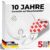 Rauchmelder mit Magnethalter 5er Set – Rauchmelder ohne Bohren und Schrauben – Rauchmelder Magnethalter mit extra starken Klebepads